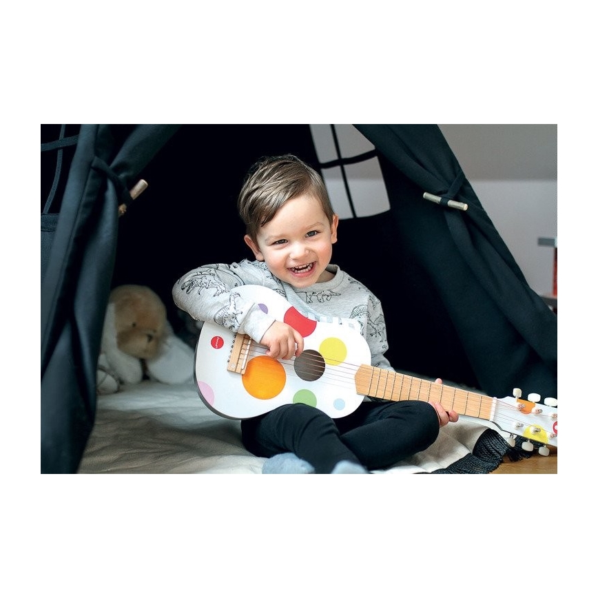 Janod - Kindergitarre CONFETTI 6 Saiten