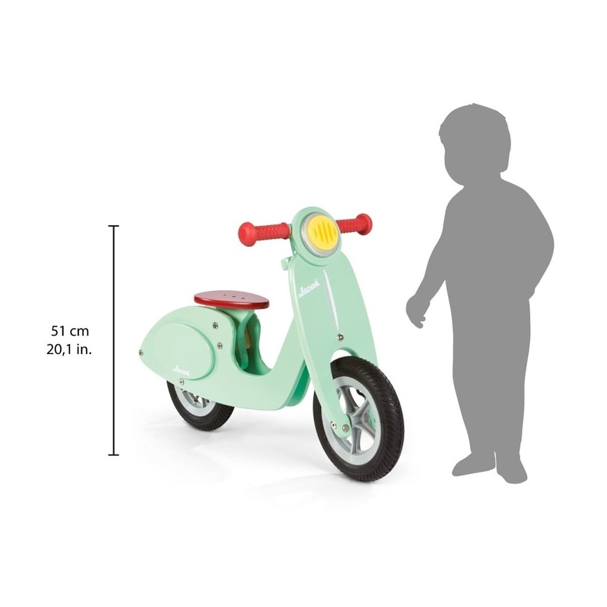 Janod - Kinderlaufrad VESPA grün