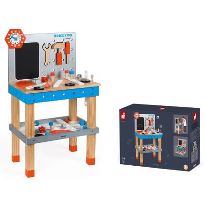 Janod - Laboratorio per bambini con attrezzi BRICOKIDS