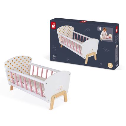 Janod - Letto per bambole CANDY CHIC