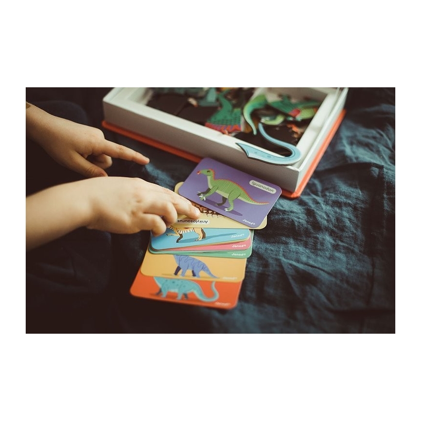 Janod - MAGNETIBOOK dinosauri gioco magnetico interattivo