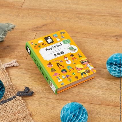 Janod - Magnetic interactive set  MAGNETIBOOK stagioni dell'anno