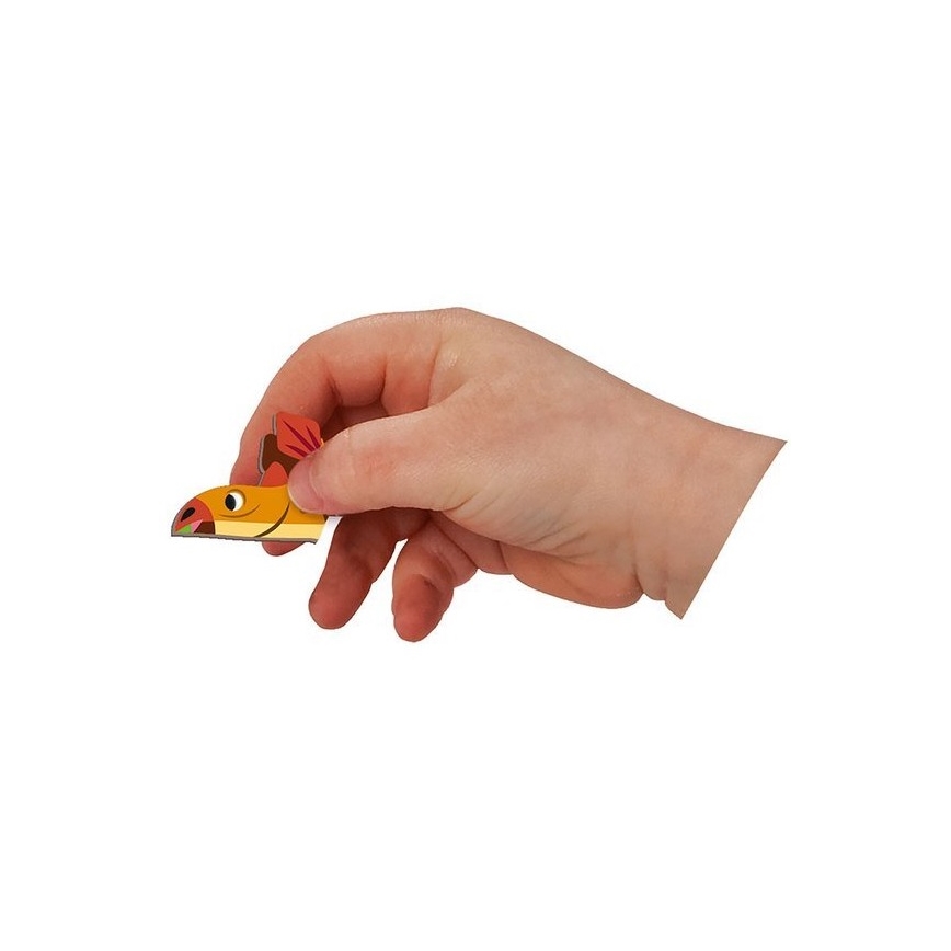 Janod - Magnetisches interaktives Set MAGNETIBOOK Dinosaurier