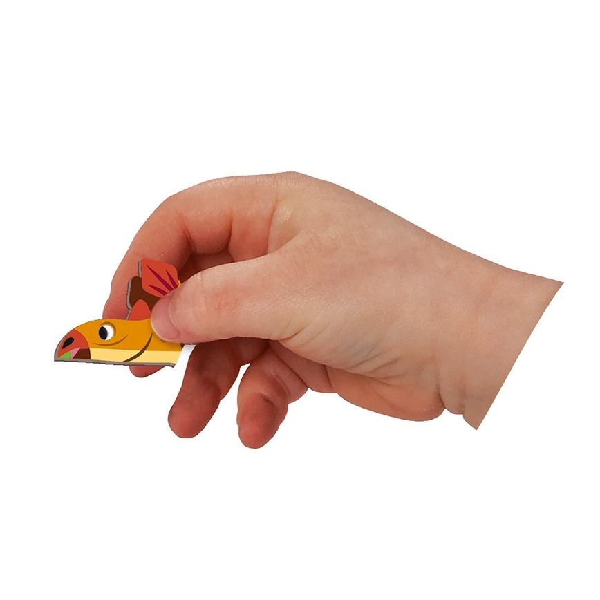 Janod - Magnetisches interaktives Set MAGNETIBOOK Dinosaurier