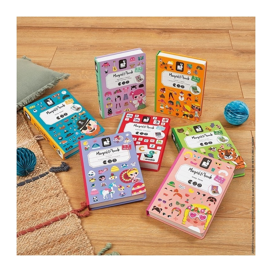 Janod - Magnetisches interaktives Set MAGNETIBOOK Tiere