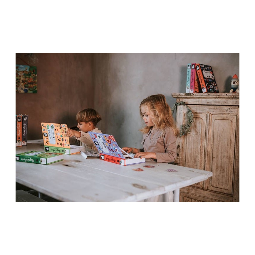 Janod - Magnetisches interaktives Set MAGNETIBOOK Tiere