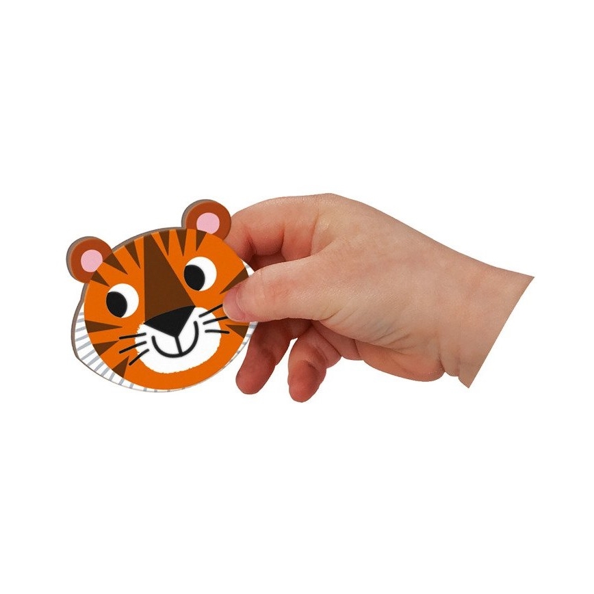 Janod - Magnetisches interaktives Set MAGNETIBOOK Tiere