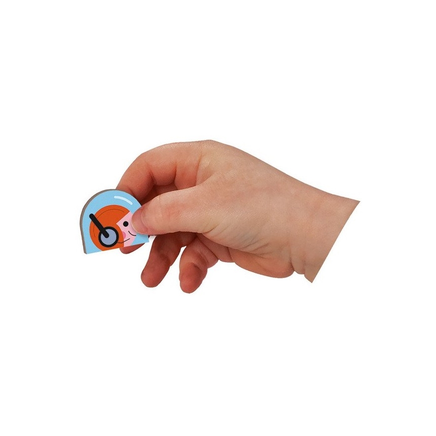 Janod - Magnetisches interaktives Set MAGNETIBOOK Transportmittel