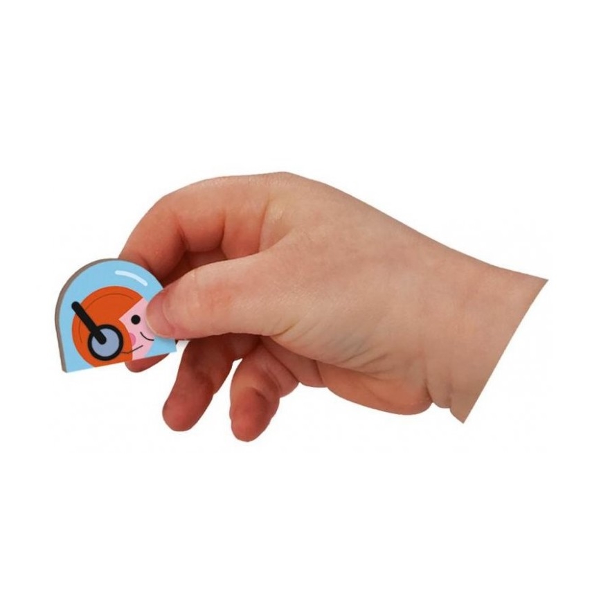 Janod - Magnetisches interaktives Set MAGNETIBOOK Verkehrsmittel