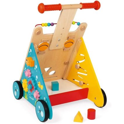 Janod - Passeggino con attività gatto