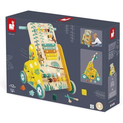 Janod - Passeggino con attività TROPIK