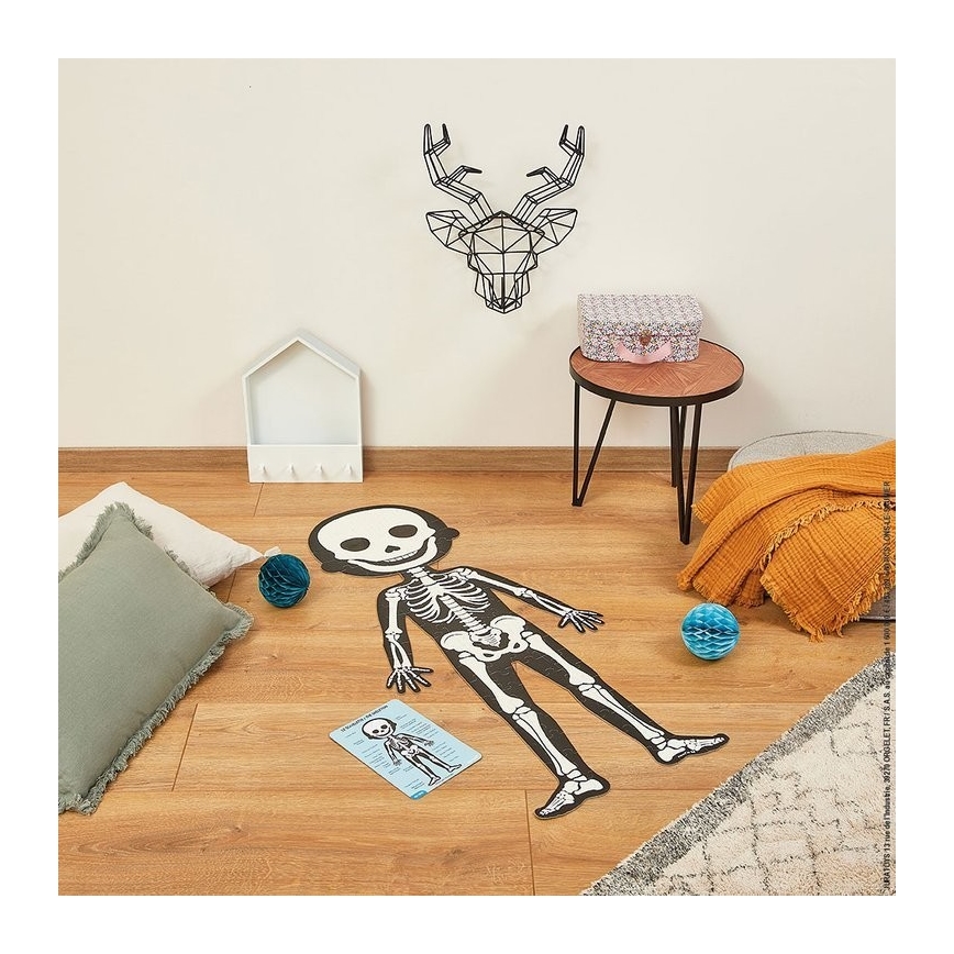 Janod - Puzzle educativo per bambini 225 pezzi corpo umano