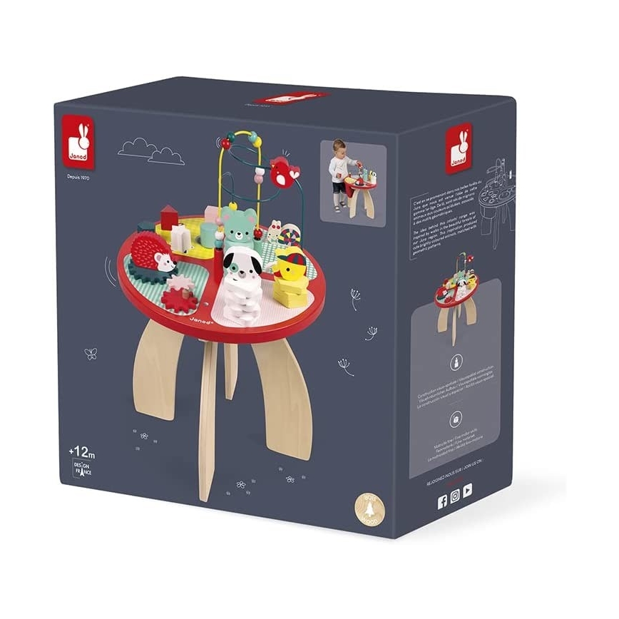 Janod - Tavolo interattivo per bambini BABY FOREST