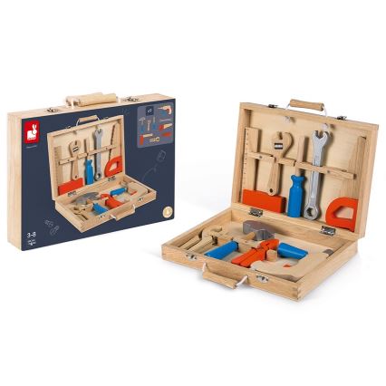 Janod - Valigetta con attrezzi BRICOKIDS