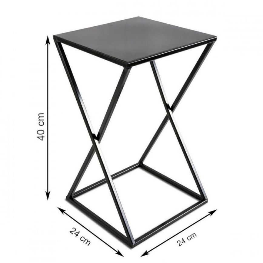 Jardinière 40x24 noire
