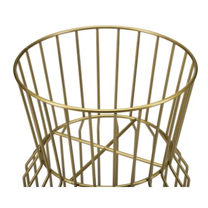 Jardinière 50x26 cm doré