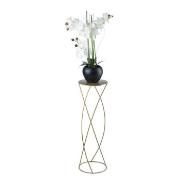 Jardinière 70x22,5 cm dorée