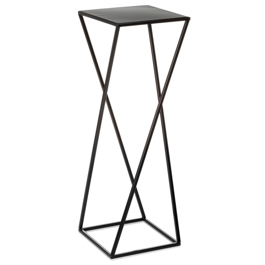 Jardinière 70x24 cm noire