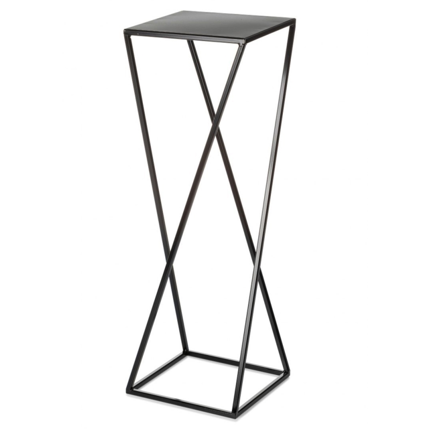 Jardinière 70x24 cm noire