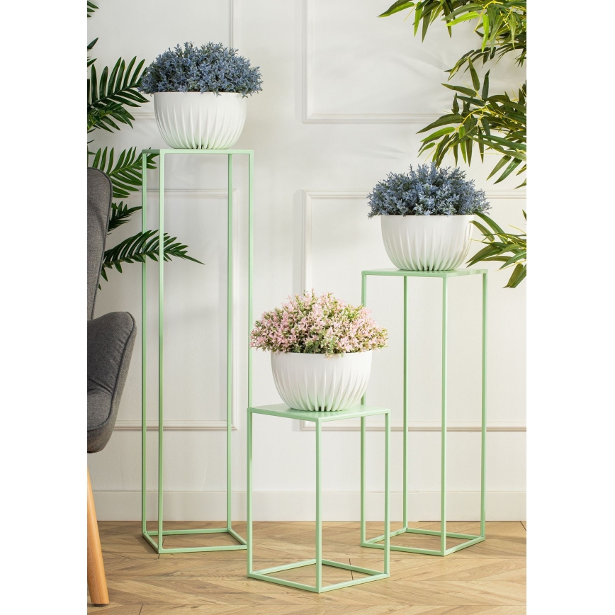 Jardinière 70x24 cm vert clair