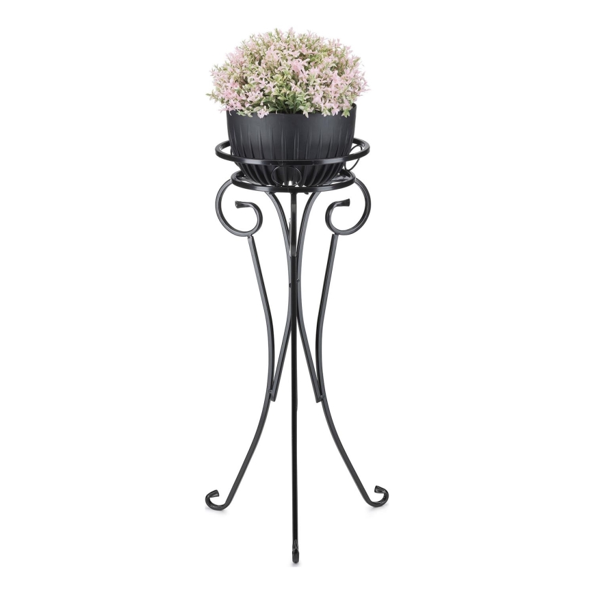 Jardinière 74x34 cm noir