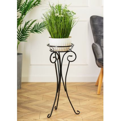 Jardinière 74x34 cm noir