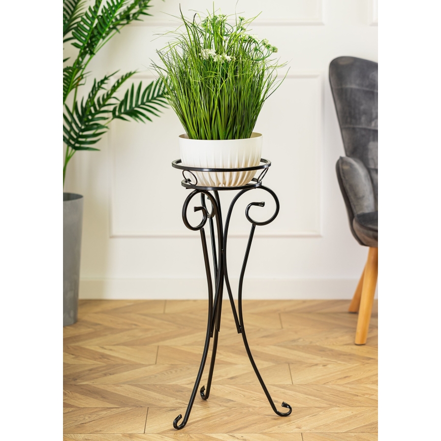Jardinière 74x34 cm noir