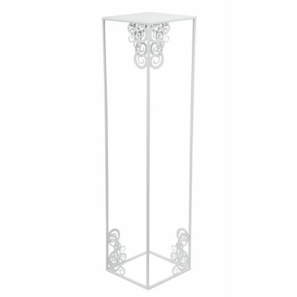 Jardinière 80x24 cm blanche