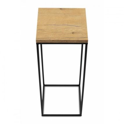 Jardinière BASICLOFT 60x24 noire/marron
