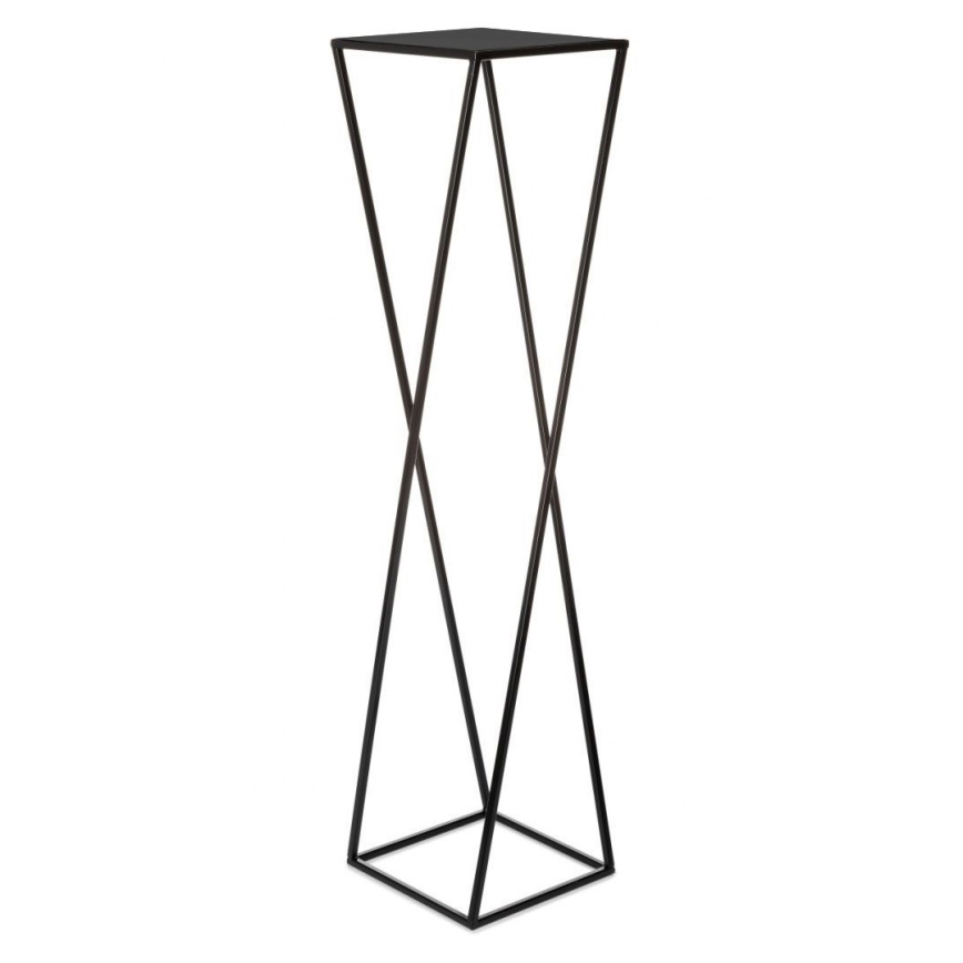 Jardinière de 100x24 cm noire
