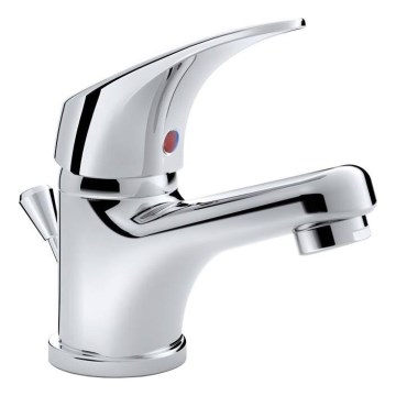 JIKA H3111N10041111 - Rubinetto del lavandino + con scarico TALAS 12,3 cm cromo lucido