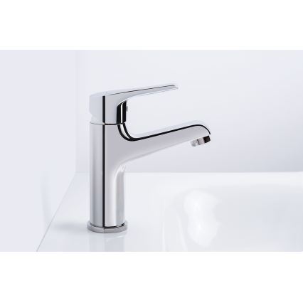 JIKA H3111W10049101 - Mitigeur lavabo CUBE 17,9 cm Cold Start/chrome brillant