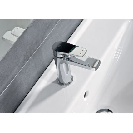 JIKA H3111X10041101 - Rubinetto del lavandino CUBITO 10,5 cm cromo lucido