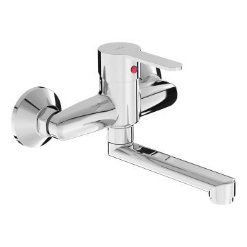 JIKA H3111Z70042201 - Rubinetto del lavandino LYRA 15x20,1 cm cromo lucido