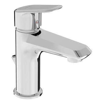 JIKA H3112E10041171 - Rubinetto del lavandino + scarico without overflow TALAS 17,4 cm cromo lucido