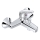 JIKA H3211N70044001 - Rubinetto vasca da bagno TALAS 13,7 cm cromo lucido