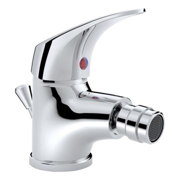 JIKA H3411N10041111 - Rubinetto del bidet + scarico senza trabocco TALAS 12,6 cm cromo lucido