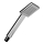 JIKA H3614200040411 - Doccetta a mano CUBITO, cromo lucido