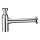 JIKA H3741R00040001 - Runder Waschbecken-Siphon RIO, glänzender Chrom
