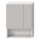 JIKA H4532410383041 - Miroir armoire avec une étagère LYRA 80x60 cm blanc