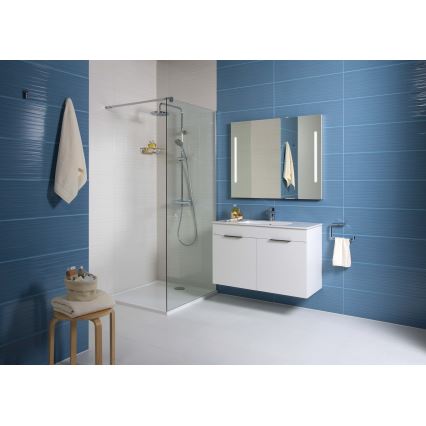 JIKA H4536011763001 - Meuble de salle de bain avec lavabo CUBE 60,7x65 cm blanc