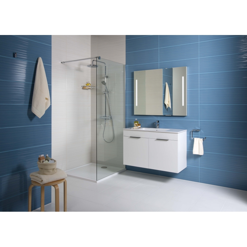 JIKA H4536011763001 - Meuble de salle de bain avec lavabo CUBE 60,7x65 cm blanc