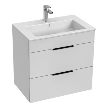 JIKA H4536021763001 - Mobile da bagno con lavabo CUBE 60,7x65 cm bianco