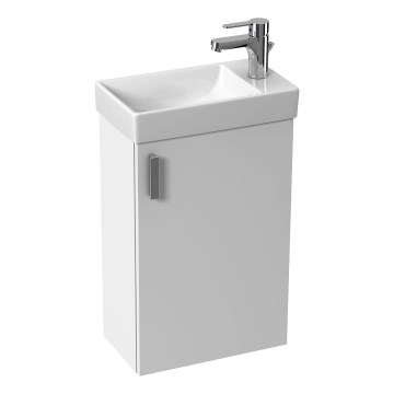JIKA H45J5111753001 - Badezimmerschrank mit Waschbecken PETIT 58,5x38,6 cm weiß