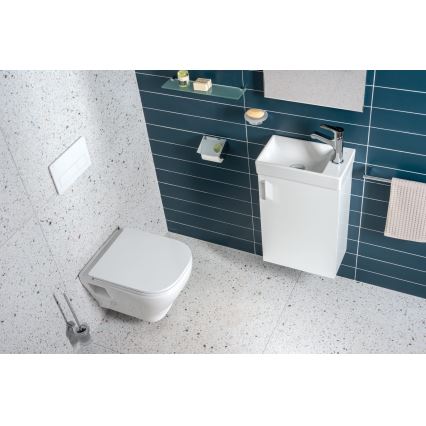 JIKA H45J5111753001 - Meuble de salle de bain avec vasque PETIT 58,5x38,6 cm blanc