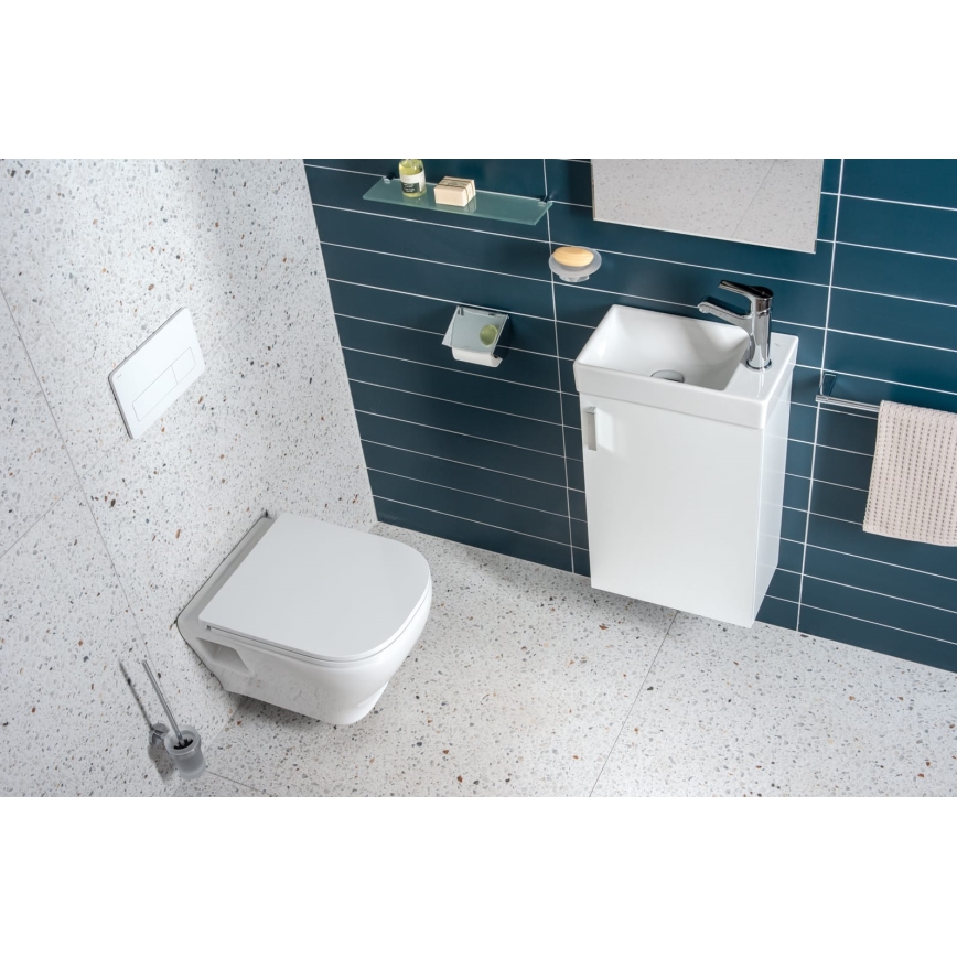 JIKA H45J5111753001 - Meuble de salle de bain avec vasque PETIT 58,5x38,6 cm blanc