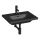 JIKA H8127137161041 -  Lavabo sospeso  MIO 60x45 cm ceramiche/opaco nero