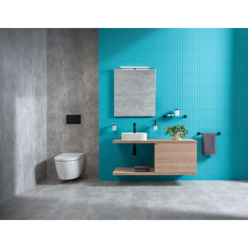 JIKA H8183610001111 - Lavandino da appoggio ASTRA 40x40 cm ceramiche/bianco