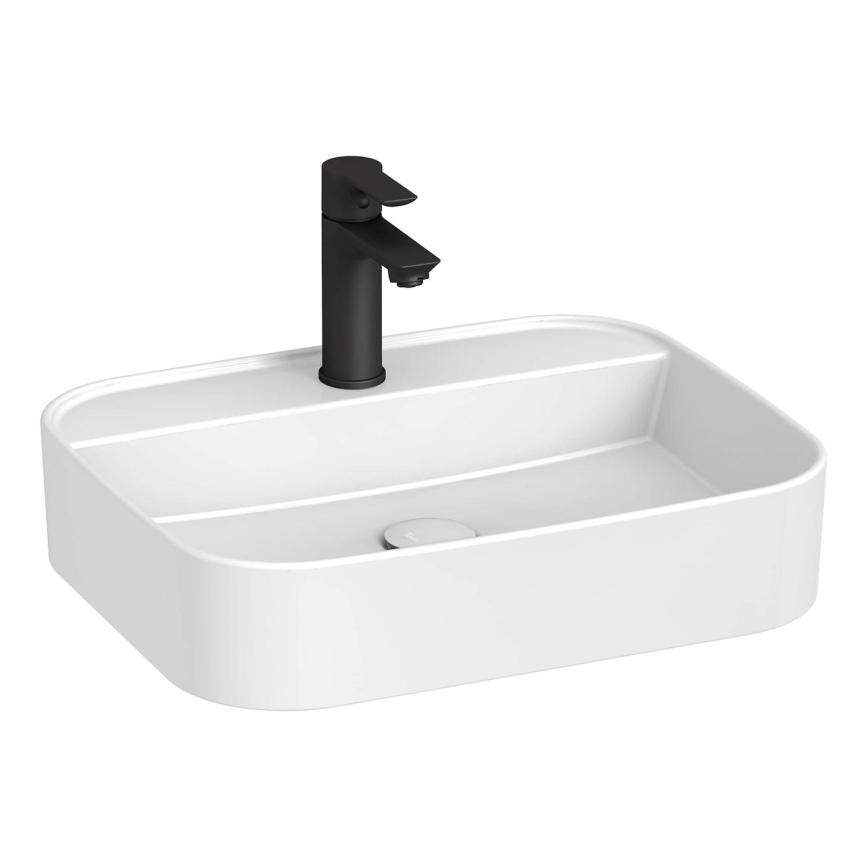 JIKA H8183620001111 - Lavandino da appoggio ASTRA 50x40 cm ceramiche/bianco