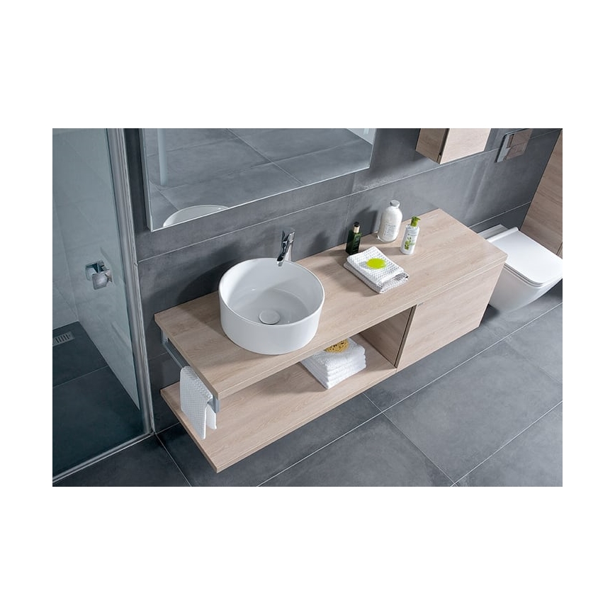 JIKA H8184200001121 - Lavandino da appoggio CUBITO diametro 40 cm ceramiche/bianco